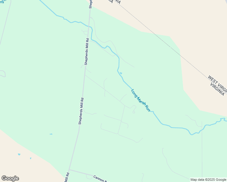 map of restaurants, bars, coffee shops, grocery stores, and more near 5912 Senseny Road in Berryville