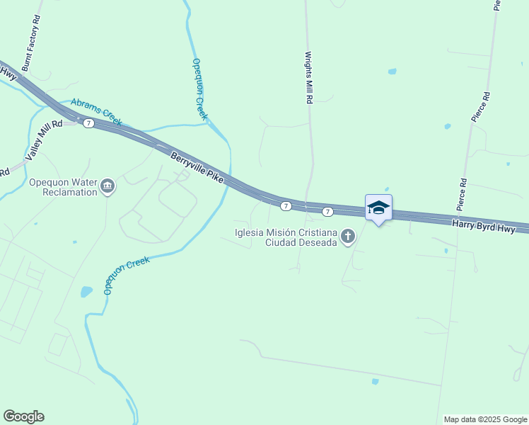 map of restaurants, bars, coffee shops, grocery stores, and more near 13585 Harry Byrd Highway in Berryville