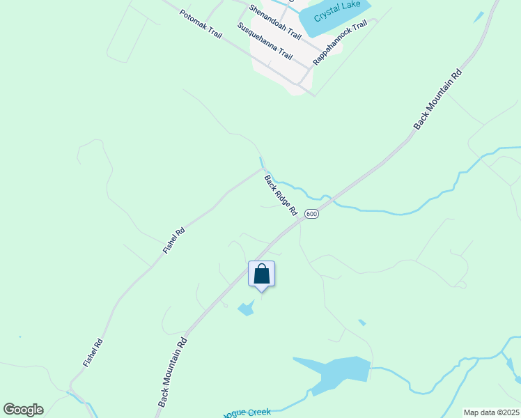 map of restaurants, bars, coffee shops, grocery stores, and more near 139 Back Ridge Road in Winchester