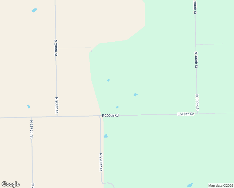 map of restaurants, bars, coffee shops, grocery stores, and more near 2425 East 200th Road in Casey