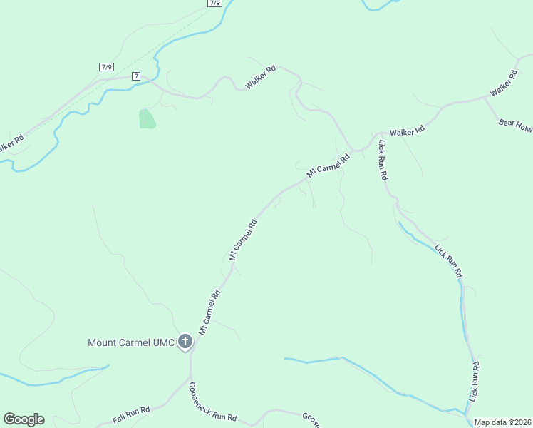 map of restaurants, bars, coffee shops, grocery stores, and more near 602 Mount Carmel Road in Walker