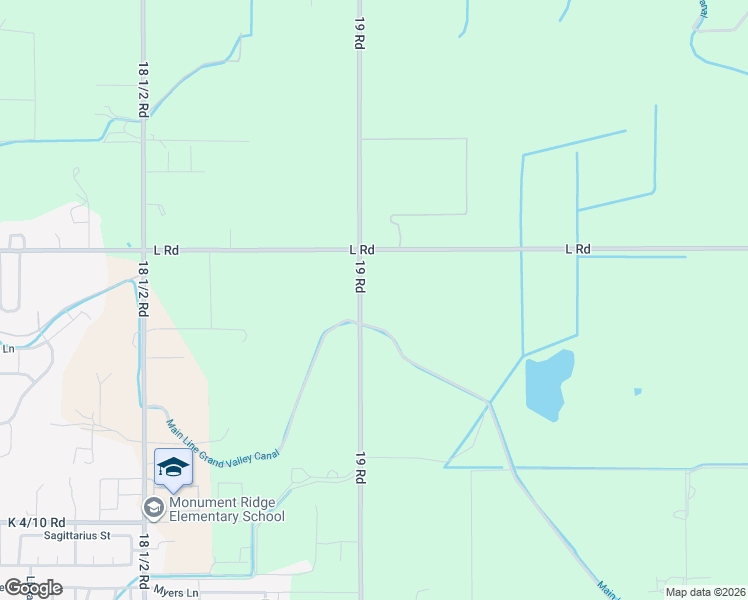 map of restaurants, bars, coffee shops, grocery stores, and more near 1190 19 Road in Fruita