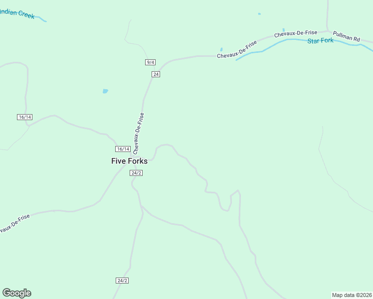 map of restaurants, bars, coffee shops, grocery stores, and more near 311 Five Forks Road in Harrisville