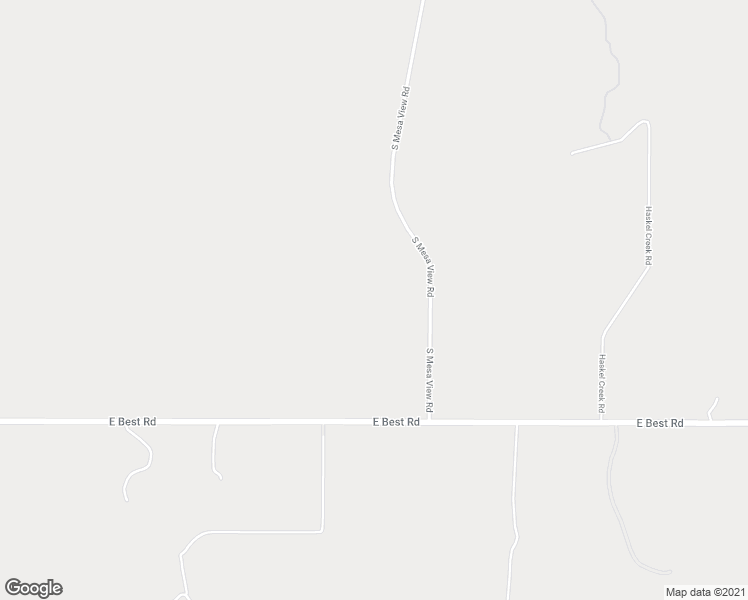 map of restaurants, bars, coffee shops, grocery stores, and more near 12721 South Mesa View Road in Larkspur