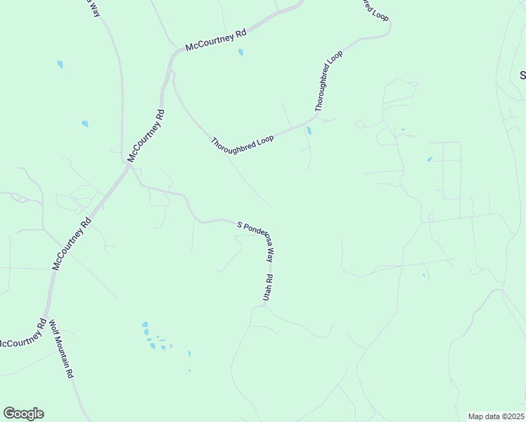 map of restaurants, bars, coffee shops, grocery stores, and more near 15511 South Ponderosa Way in Grass Valley