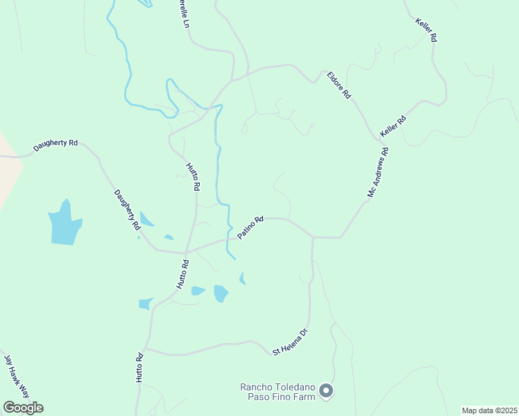 map of restaurants, bars, coffee shops, grocery stores, and more near 23120 Patino Road in Big Oak valley