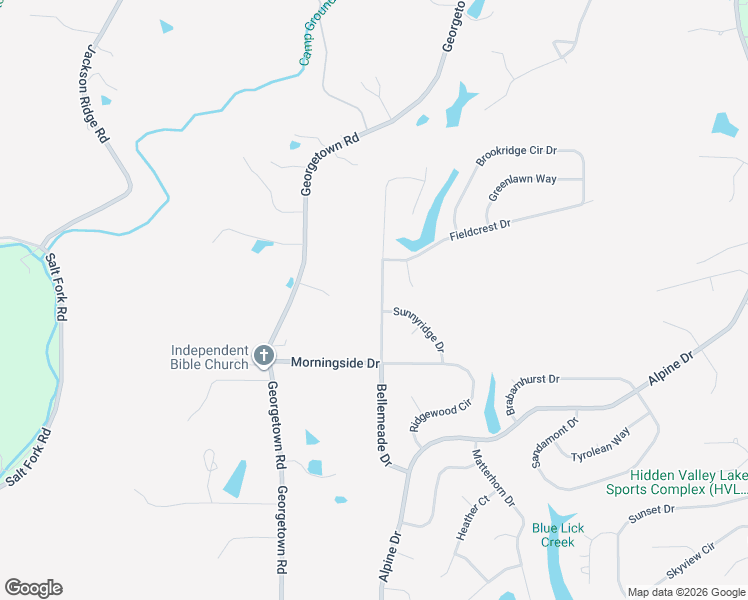 map of restaurants, bars, coffee shops, grocery stores, and more near 21131 Bellemeade Drive in Lawrenceburg