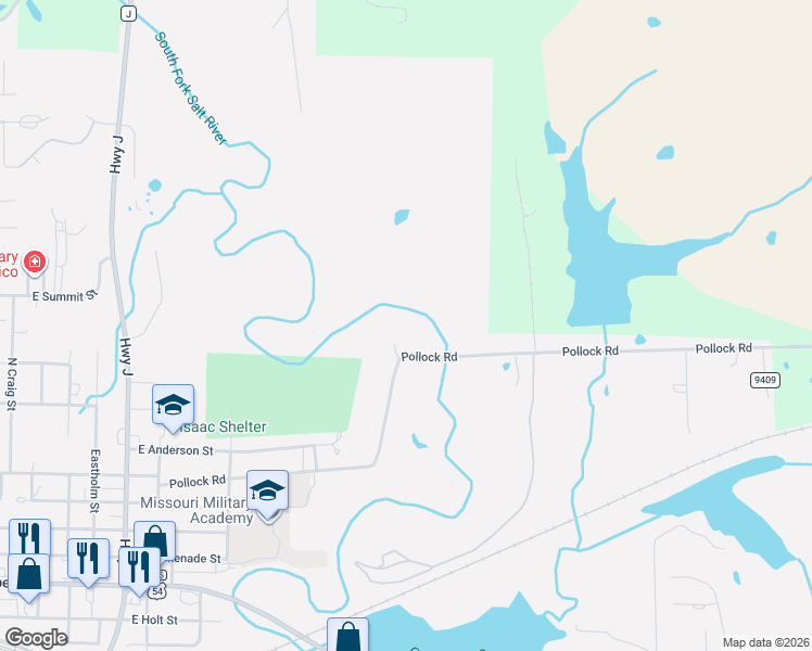 map of restaurants, bars, coffee shops, grocery stores, and more near 1925-1999 Pollock Road in Mexico