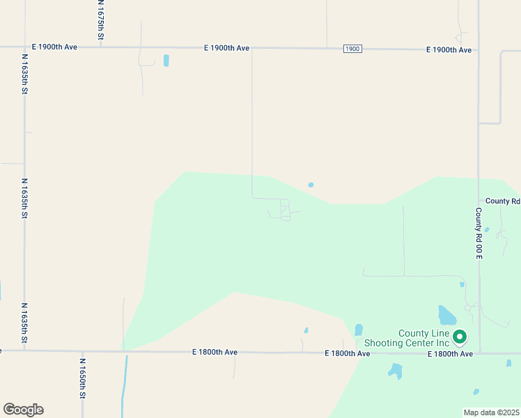 map of restaurants, bars, coffee shops, grocery stores, and more near 17257 East 1900th Avenue in Effingham