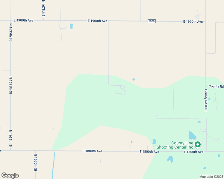 map of restaurants, bars, coffee shops, grocery stores, and more near 17257 East 1900th Avenue in Effingham