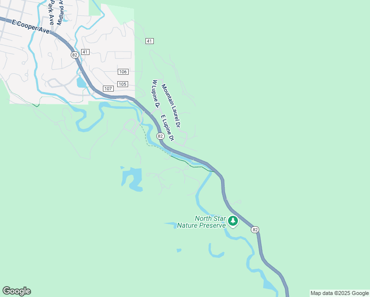 map of restaurants, bars, coffee shops, grocery stores, and more near 302 East Lupine Drive in Aspen