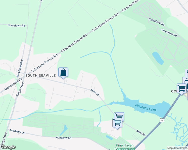 map of restaurants, bars, coffee shops, grocery stores, and more near 18 Buckthorn Lane in Dennis