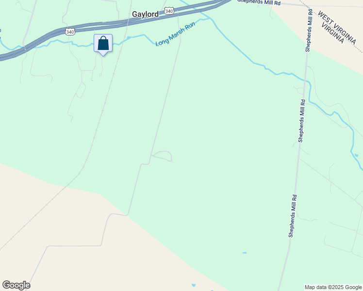 map of restaurants, bars, coffee shops, grocery stores, and more near 637 Oakland Lane in Berryville