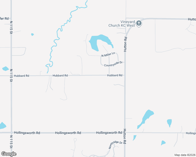 map of restaurants, bars, coffee shops, grocery stores, and more near 10803-10969 Hubbard Road in Kansas City