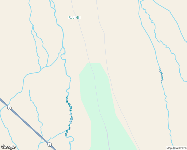 map of restaurants, bars, coffee shops, grocery stores, and more near Middle Fork Vista in Fairplay