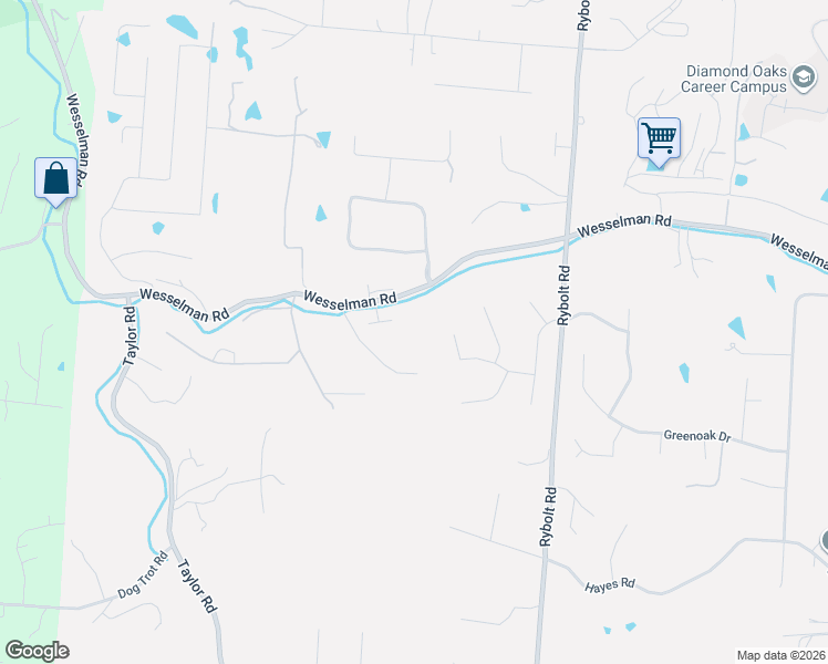 map of restaurants, bars, coffee shops, grocery stores, and more near 6781 Wesselman Road in Cleves