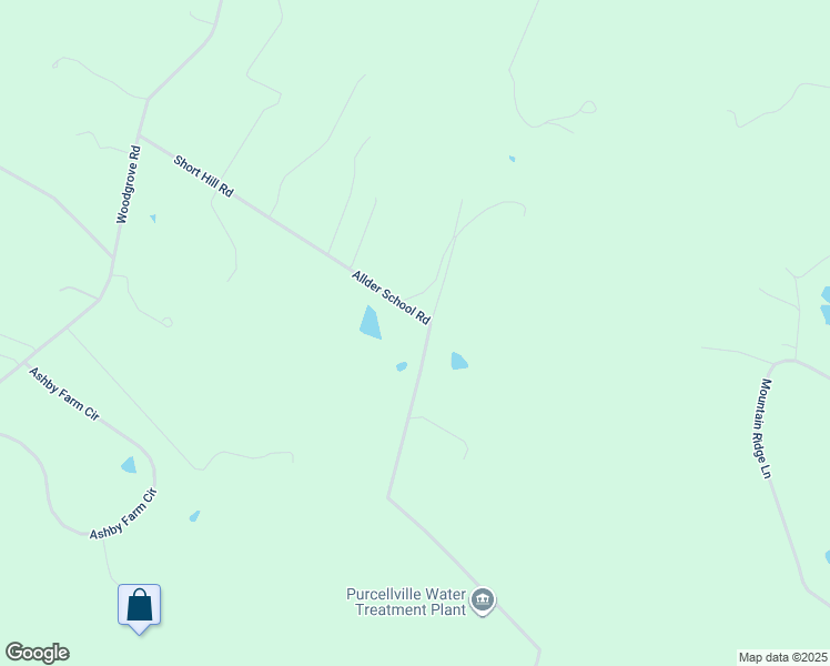 map of restaurants, bars, coffee shops, grocery stores, and more near 15885 Short Hill Road in Purcellville