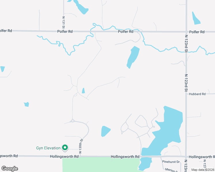 map of restaurants, bars, coffee shops, grocery stores, and more near 12833 Hubbard Road in Kansas City