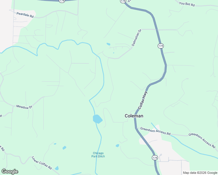 map of restaurants, bars, coffee shops, grocery stores, and more near 14200 Tahoe View Drive in Grass Valley