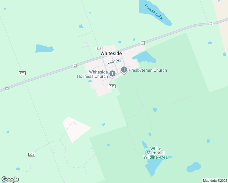 map of restaurants, bars, coffee shops, grocery stores, and more near 617 County Road 221 in Silex