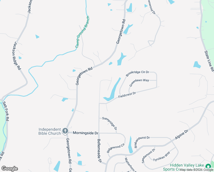 map of restaurants, bars, coffee shops, grocery stores, and more near 21343 Fox Ridge Road in Lawrenceburg
