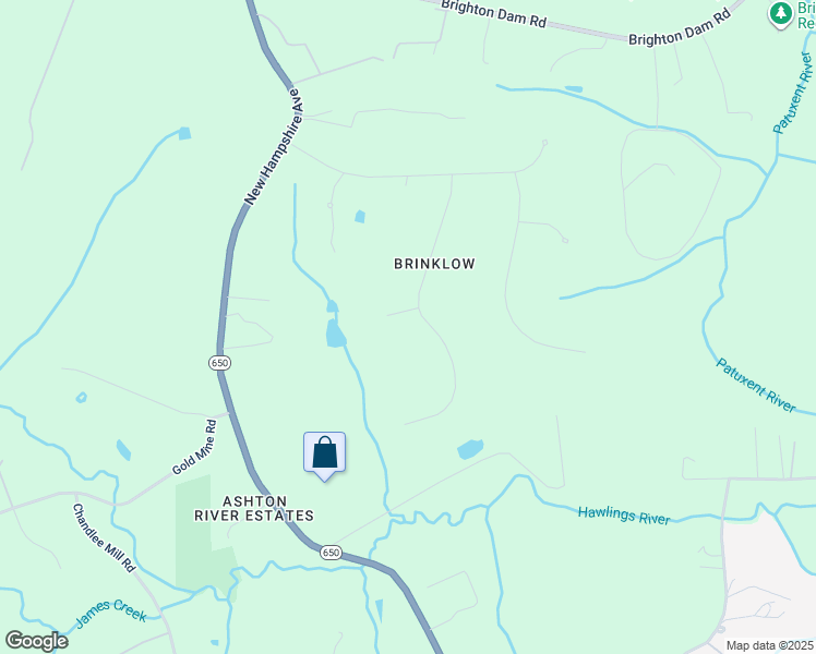 map of restaurants, bars, coffee shops, grocery stores, and more near 19824 Tanbark Way in Brinklow
