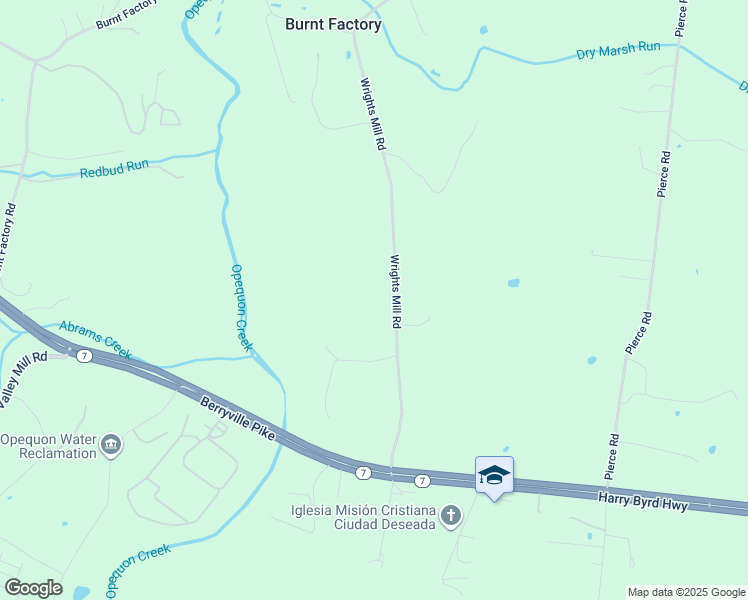 map of restaurants, bars, coffee shops, grocery stores, and more near 813 Crums Church Road in Berryville