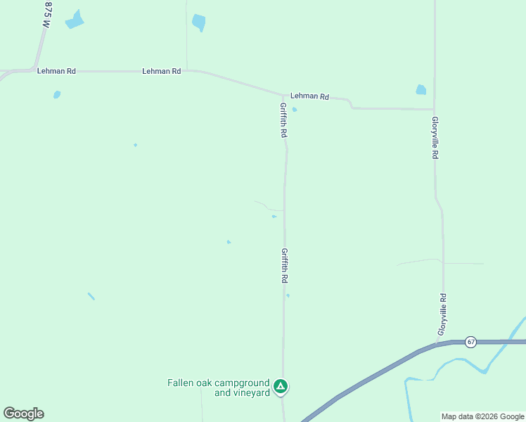 map of restaurants, bars, coffee shops, grocery stores, and more near 7403 Griffith Road in Worthington