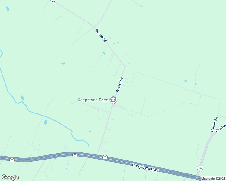 map of restaurants, bars, coffee shops, grocery stores, and more near 513 Russell Road in Berryville