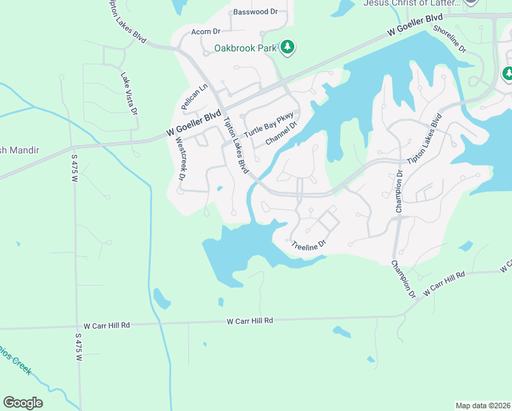 map of restaurants, bars, coffee shops, grocery stores, and more near 6075 Waterside Drive in Columbus