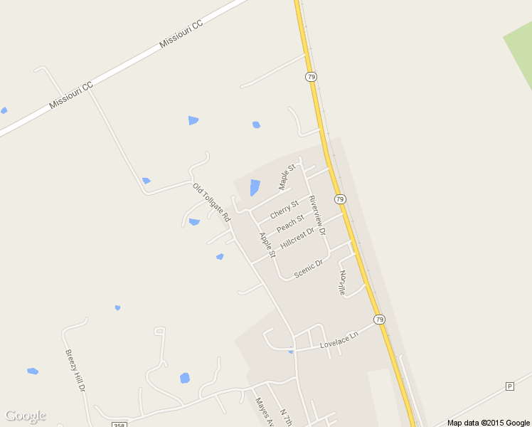 map of restaurants, bars, coffee shops, grocery stores, and more near 215 Cherry Street in Elsberry