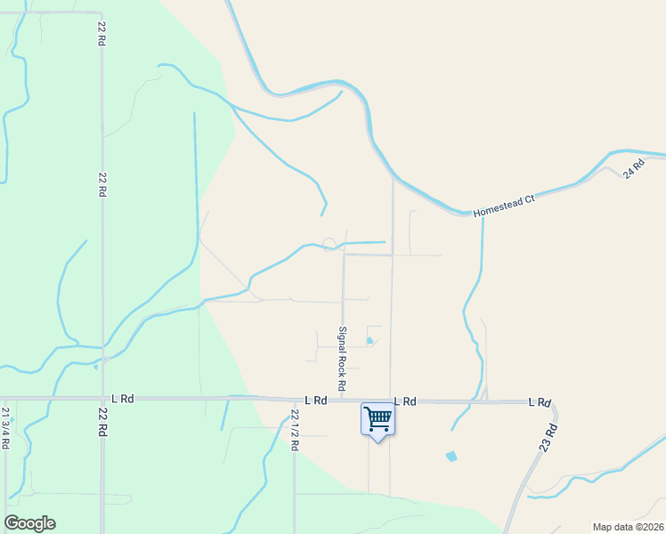 map of restaurants, bars, coffee shops, grocery stores, and more near 1227 Signal Rock Road in Grand Junction