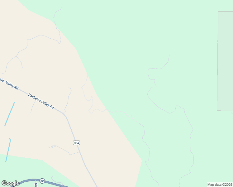 map of restaurants, bars, coffee shops, grocery stores, and more near 10504 Bachelor Valley Road in Witter Springs