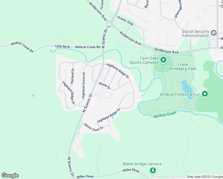 map of restaurants, bars, coffee shops, grocery stores, and more near Stone Drive in Manhattan