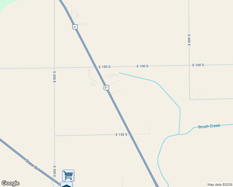 map of restaurants, bars, coffee shops, grocery stores, and more near 6623 East 120 South in Columbus