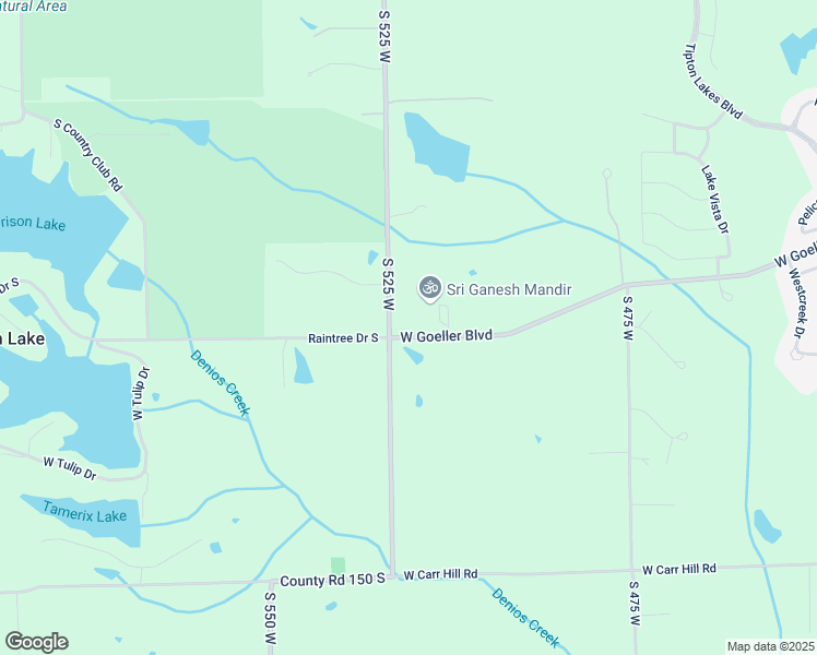 map of restaurants, bars, coffee shops, grocery stores, and more near 7980 West Goeller Road in Columbus