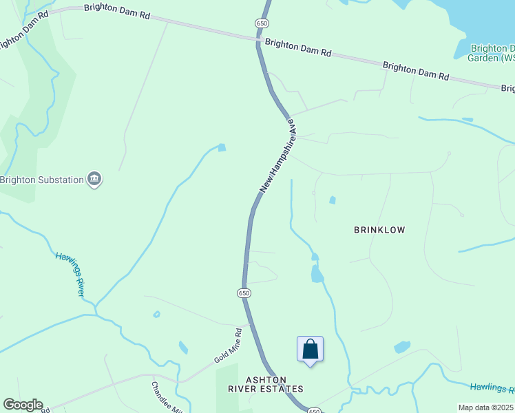 map of restaurants, bars, coffee shops, grocery stores, and more near 20013 New Hampshire Avenue in Montgomery County