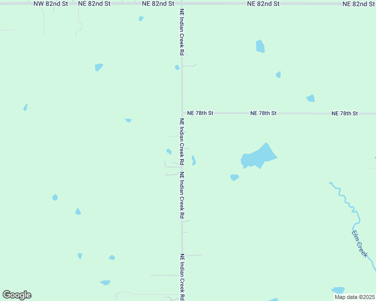 map of restaurants, bars, coffee shops, grocery stores, and more near 7640 Northeast Indian Creek Road in Topeka