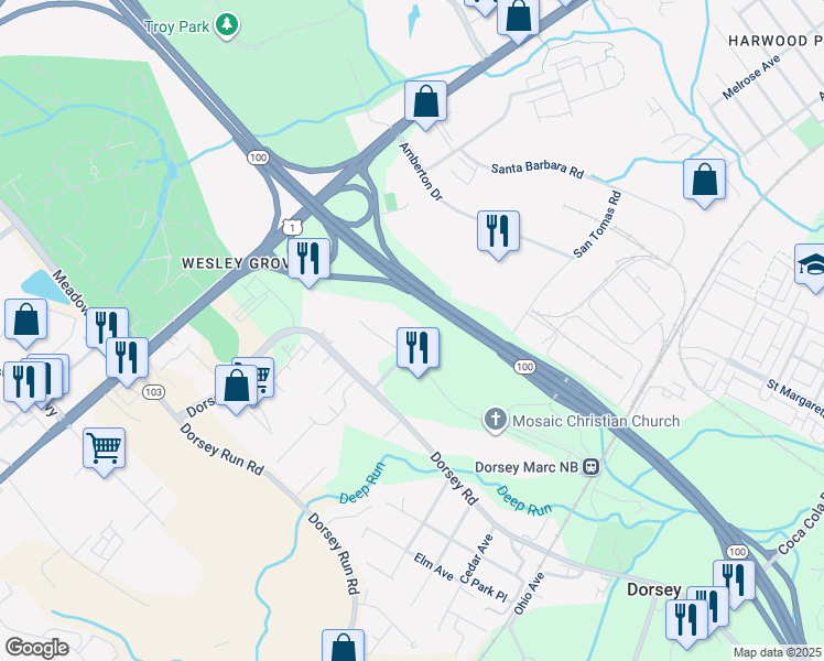 6801 Deerpath Road, Elkridge MD Walk Score