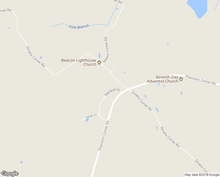 map of restaurants, bars, coffee shops, grocery stores, and more near 301 Stardust Drive in Dover