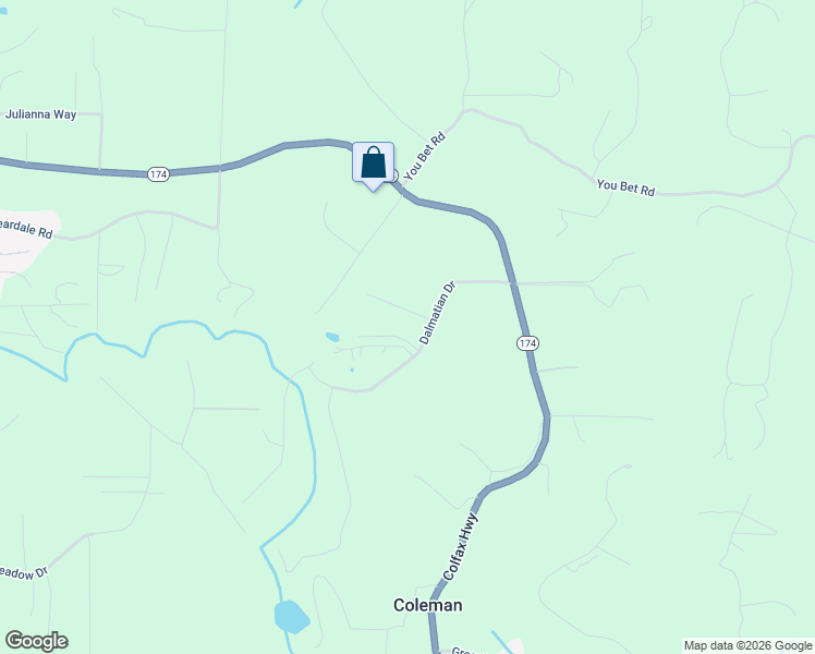 map of restaurants, bars, coffee shops, grocery stores, and more near 13977 Cameo Lane in Grass Valley