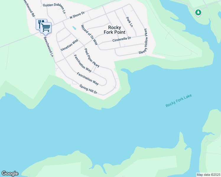map of restaurants, bars, coffee shops, grocery stores, and more near 6547 Spring Hill Drive in Hillsboro