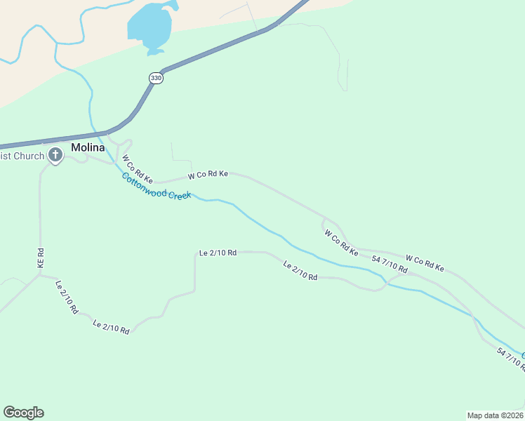 map of restaurants, bars, coffee shops, grocery stores, and more near 53554 Le 1/4 Road in Molina