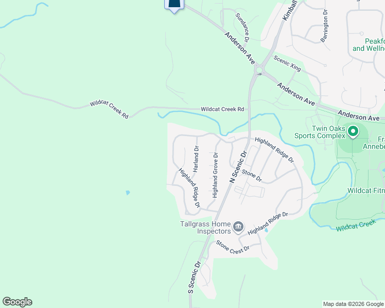 map of restaurants, bars, coffee shops, grocery stores, and more near 524 Harland Drive in Manhattan