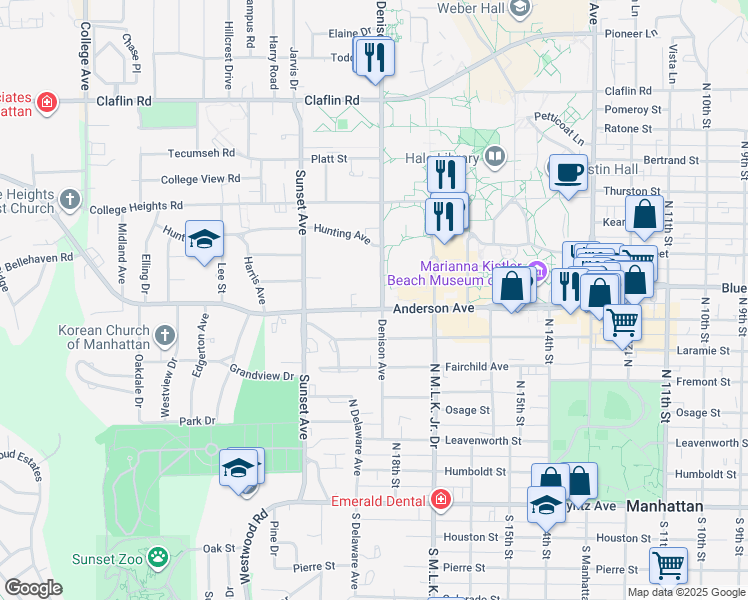 711 Denison Avenue, Manhattan KS Walk Score