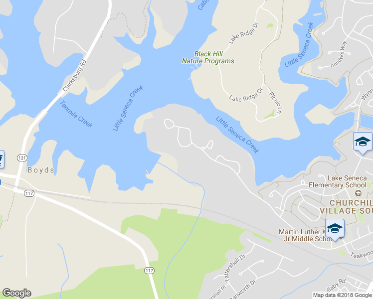 map of restaurants, bars, coffee shops, grocery stores, and more near 20206 Tidewinds Way in Germantown