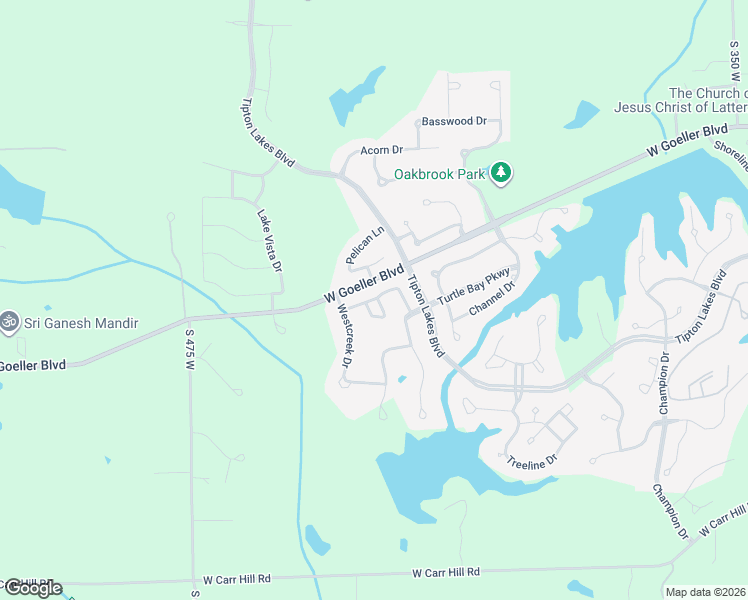 map of restaurants, bars, coffee shops, grocery stores, and more near 6131 Horizon Drive in Columbus
