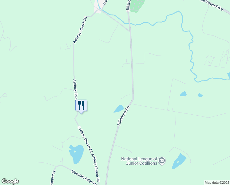 map of restaurants, bars, coffee shops, grocery stores, and more near in Purcellville