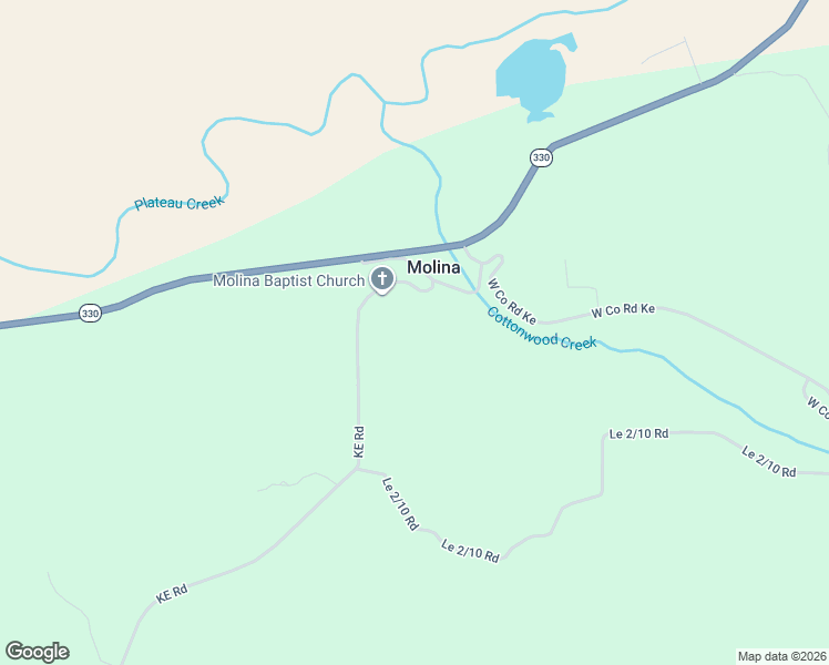 map of restaurants, bars, coffee shops, grocery stores, and more near 53169 K E Road in Mesa