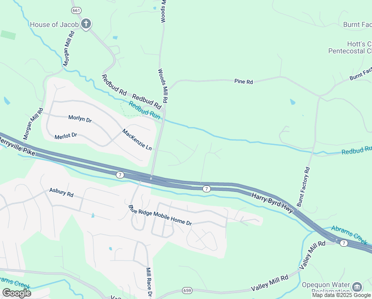 map of restaurants, bars, coffee shops, grocery stores, and more near 103 Bradley Court in Stephenson